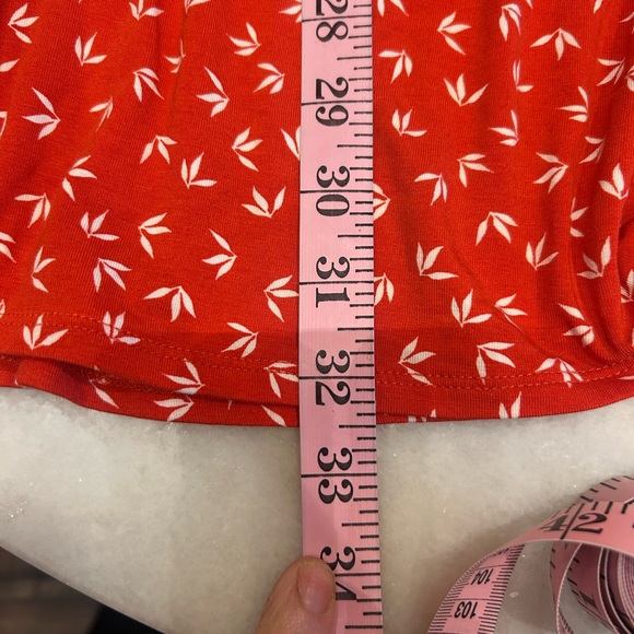 Red Plus Size A Line Dress 3X - Picture 6 of 6